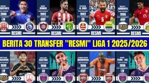 Transfer Pemain Asing Liga 1 2025/2026: Era Galacticos Sepak Bola Indonesia